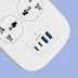 چهار راهی برق الدینو با 2 عدد USB و 2 عدد پورت تایپ سی 45 وات SC4407C